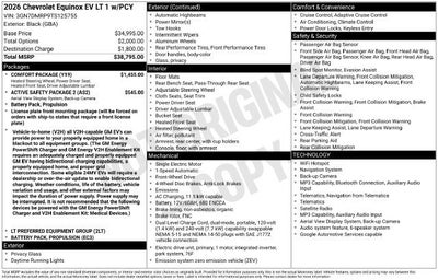2026 Chevrolet Equinox EV LT