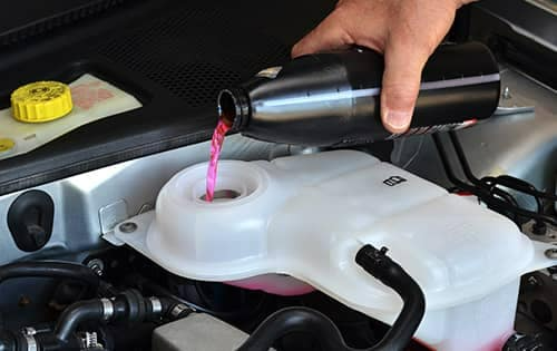 COOLING SYSTEM FLUSH AND FILL